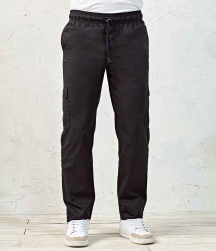 Premier Essential Chef's Cargo Trousers - BLK - XXL